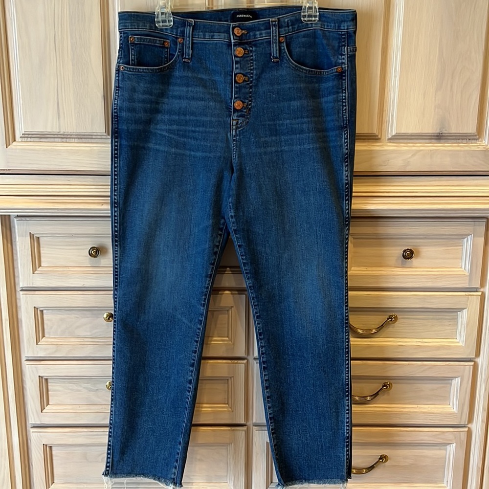 JCrew button fly jeans